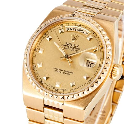 how many 18k quartz rolexes were made|rolex oyster quartz review.